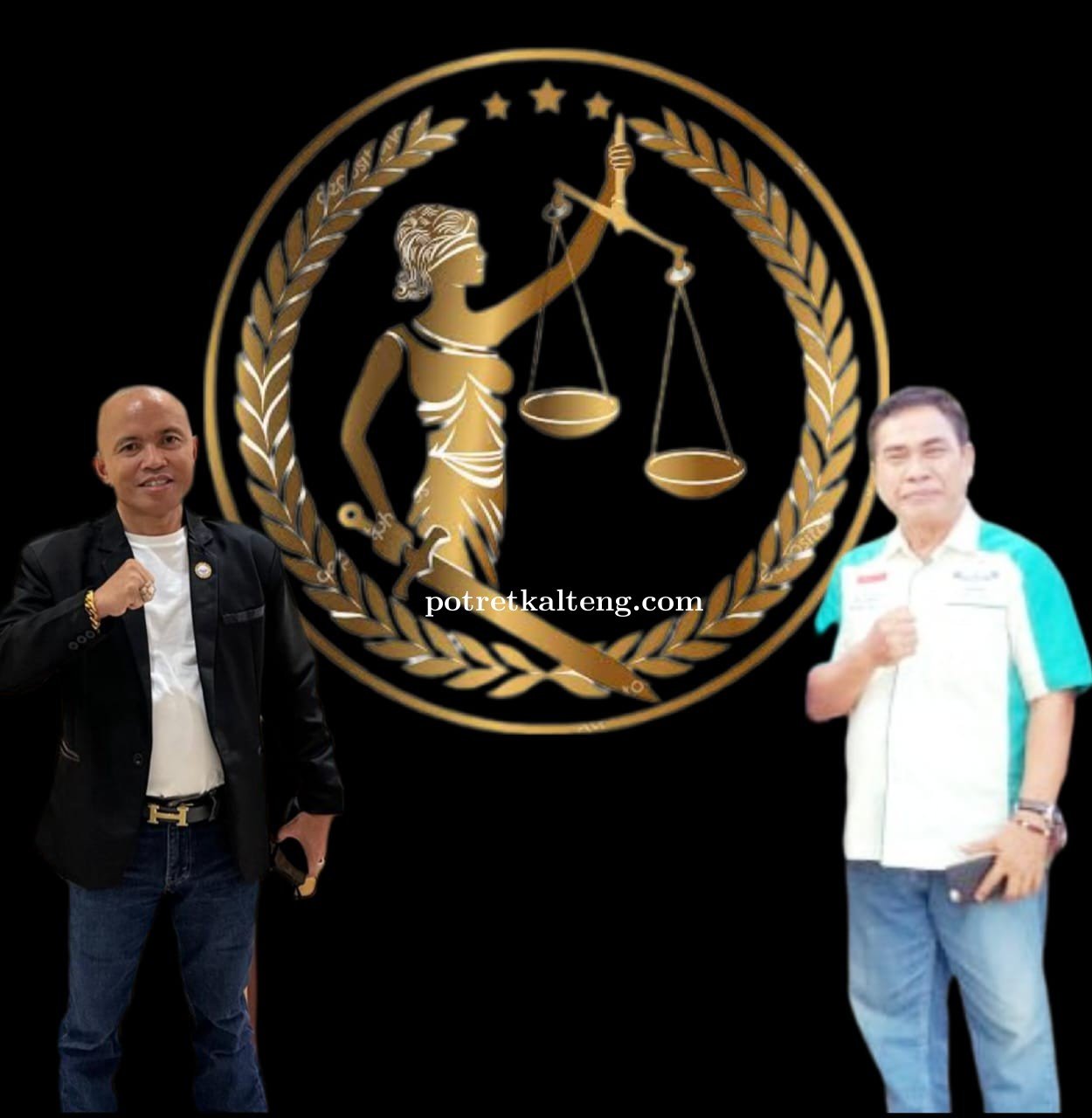 Adv Ajung TH L Suan SH Dan Adv Fridking Irawan SH,Jangan Ada Lagi Gesekan Antar Pengacara Di Kalteng