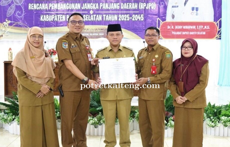 Pj. Bupati Barsel Buka Musrenbang RPJPD Kab. Barsel Tahun 2025-2045