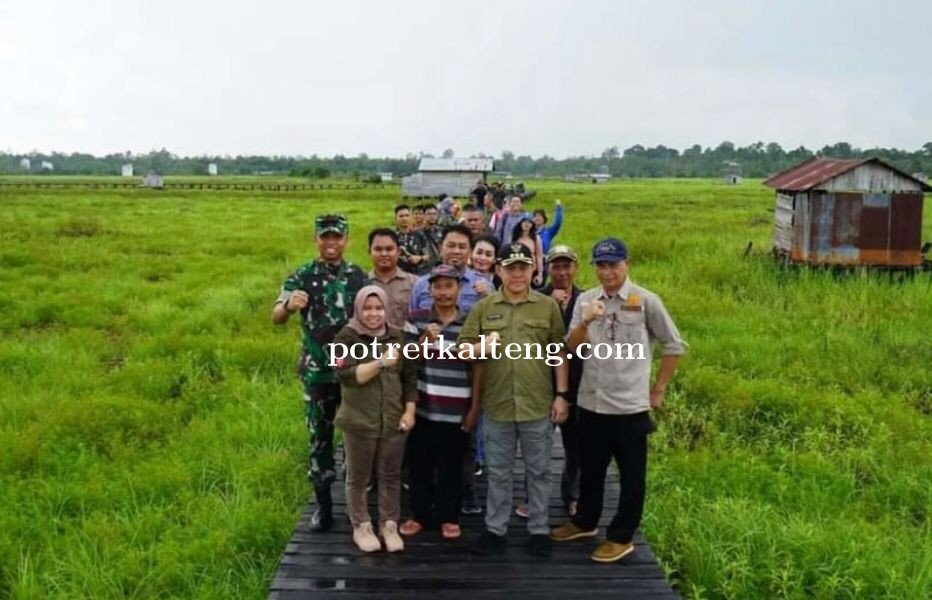 Pemkab Barsel Tanda Tangani MoU Dalam Upaya Perbaikan Infrastruktur Optimalisasi Lahan Rawa