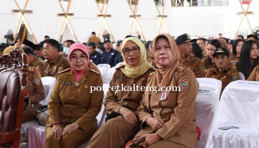 Kepala BKD Kalteng Hadiri Pertemuan Akbar Lintas Sektor Provinsi Kalimantan Tengah