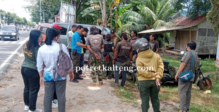 Satpol PP Kota Palangka Raya Tertibkan Aktivitas Pengamen