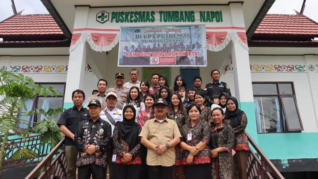 Pj. Bupati Gunung Mas Tinjau Puskesmas Tumbang Napoi