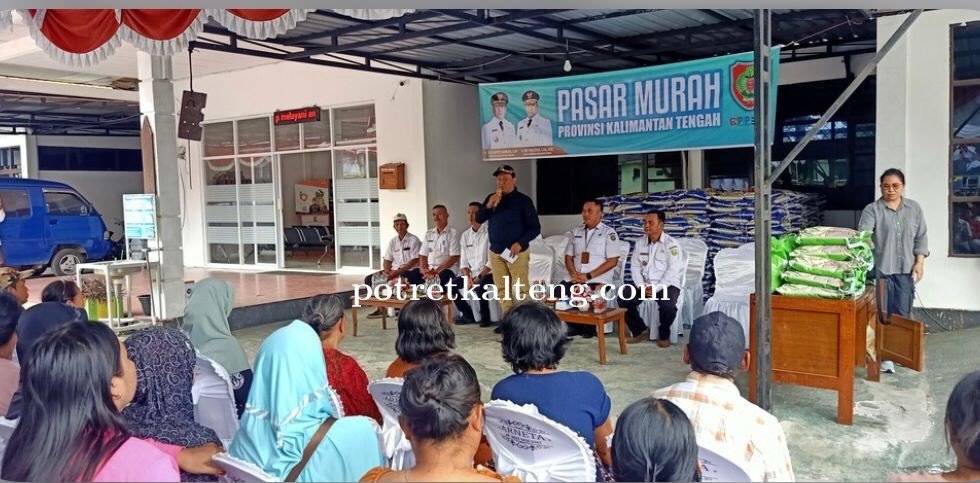 Pemprov Kalteng Selenggarakan Pasar Murah Berkah di Kecamatan Bukit Batu Kota Palangka Raya