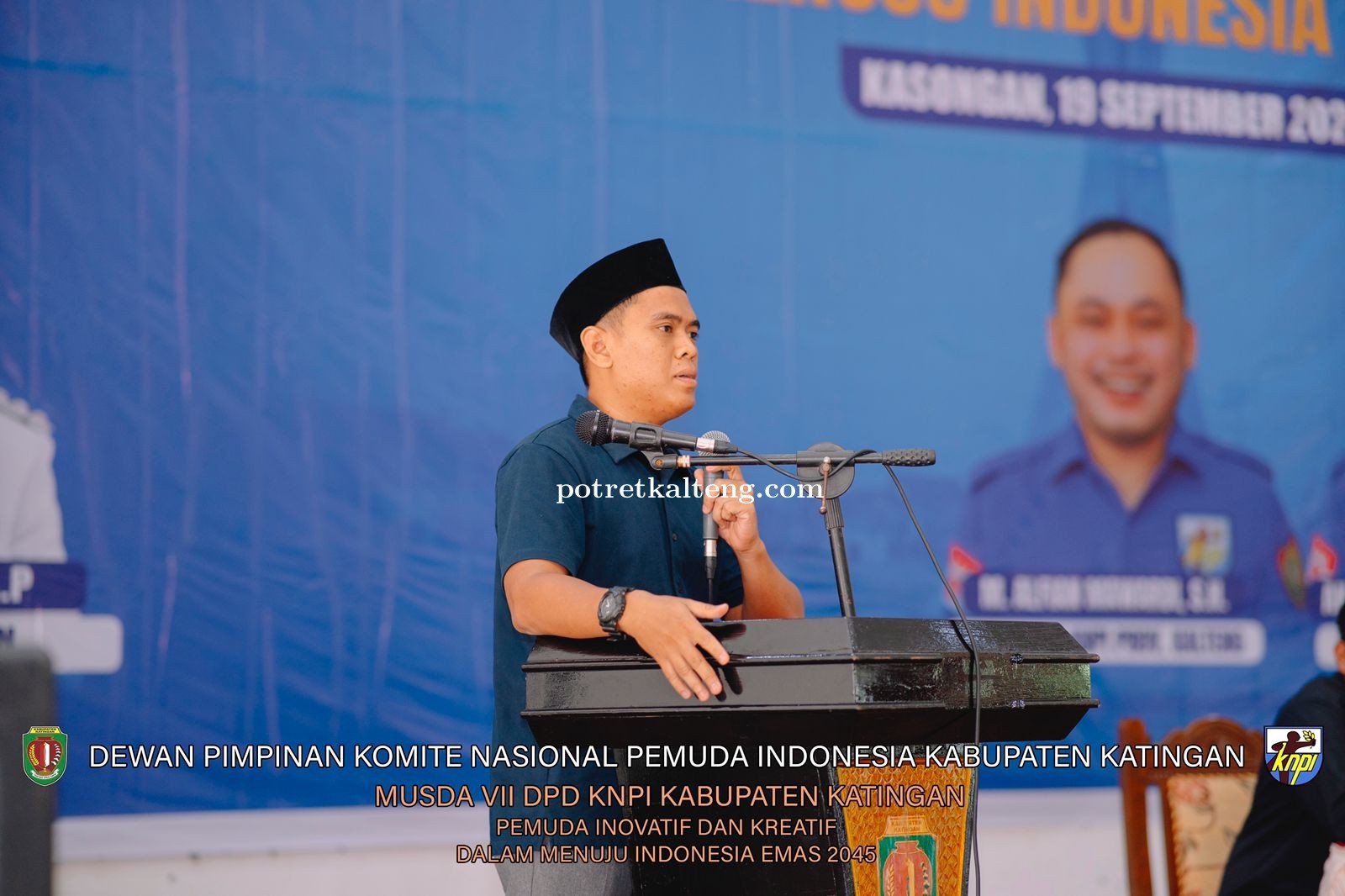 Tomo Terpilih Aklamasi sebagai Ketua KNPI Katingan dalam Musda VII