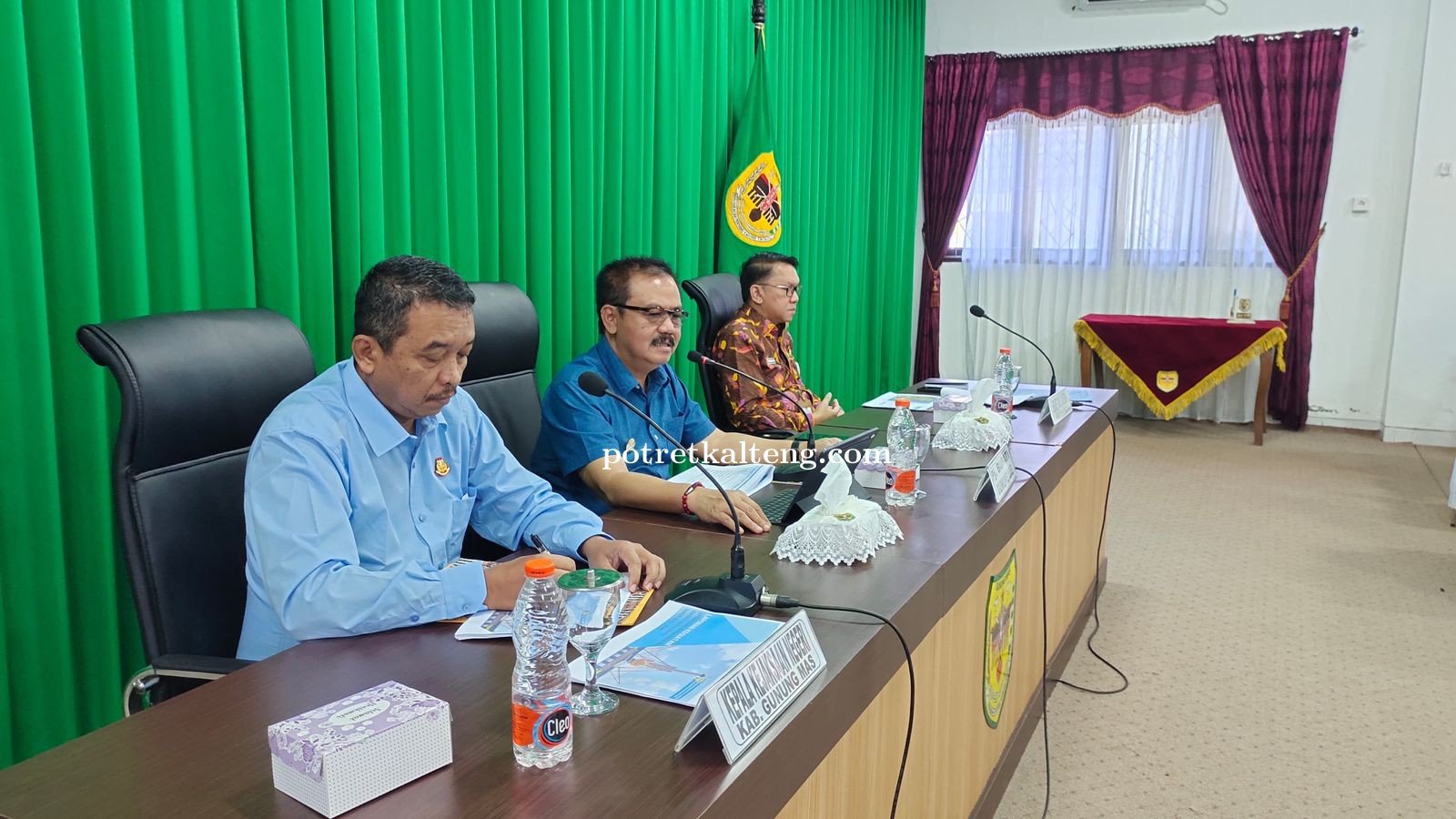 Pemkab Gunung Mas Gelar Rapat Evaluasi Optimalisasi Pajak BPHTB 2024