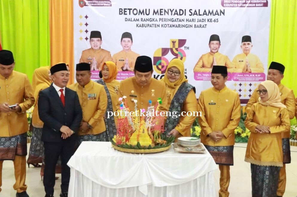 Gubernur Kalteng Apresiasi kepada Pemkab Kobar di Peringatan Hari Jadi ke-65 Kabupaten Kobar