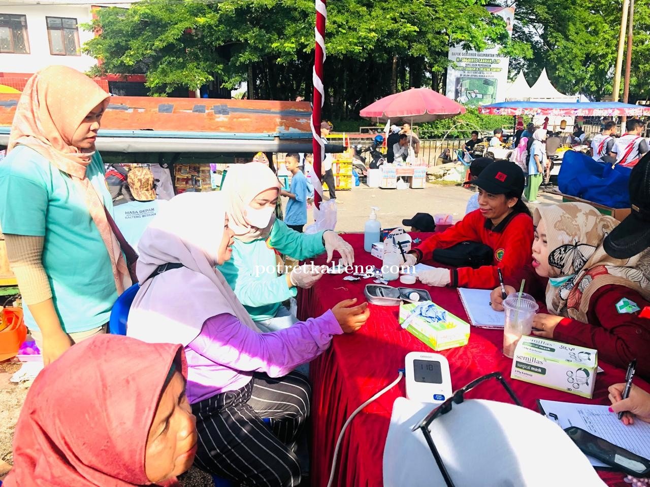 Sambut Hari Kesehatan Nasional, DPD PPNI Kapuas Gelar Pemeriksaan Kesehatan Gratis