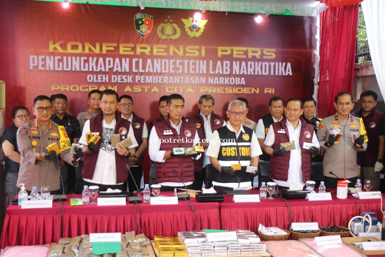 Polri Bongkar Jaringan Produksi Narkoba Senilai Rp 1,5 Triliun di Bali