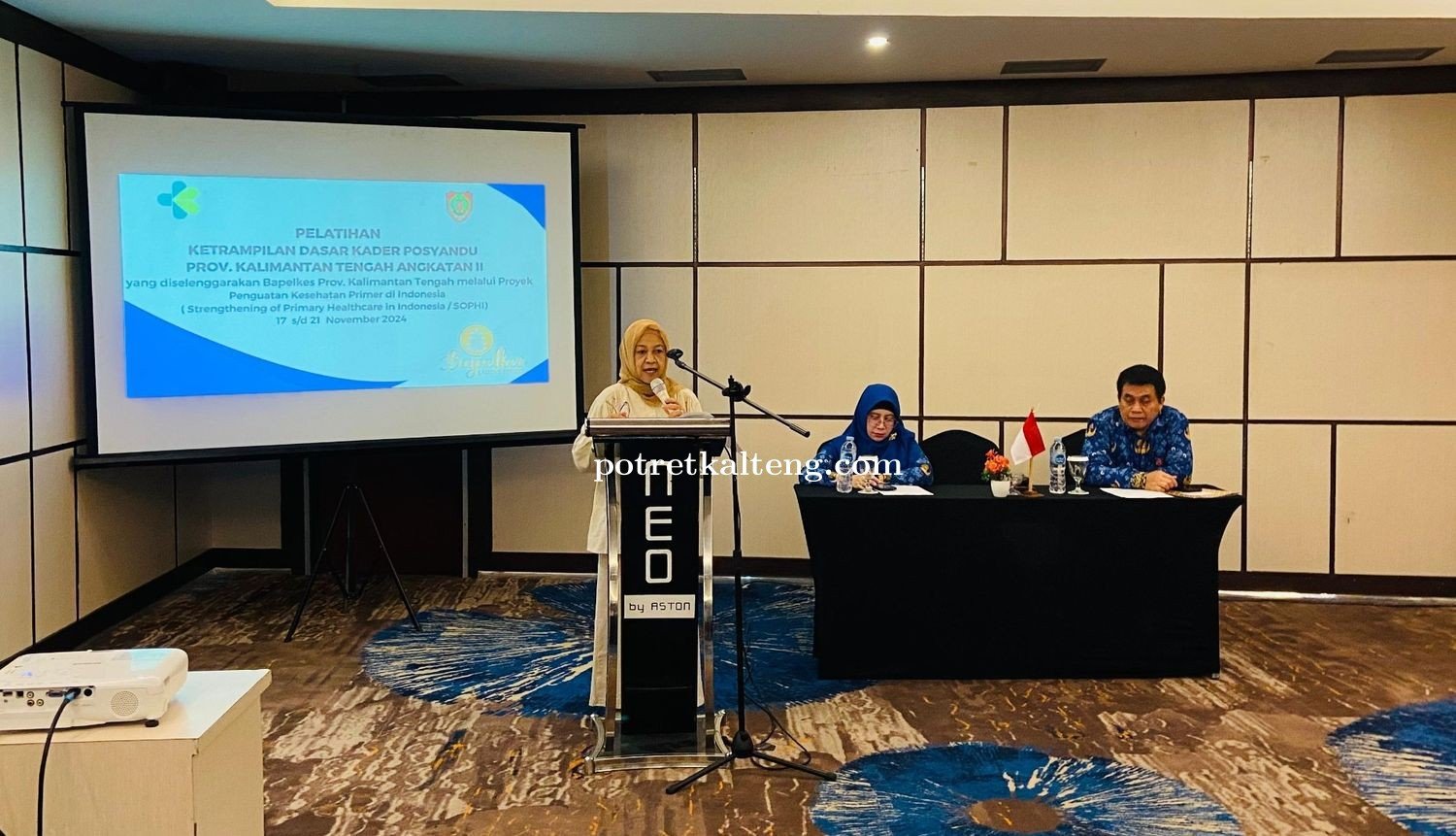 Dinkes Prov. Kalteng Selenggarakan Pelatihan Keterampilan Dasar untuk Kader Posyandu