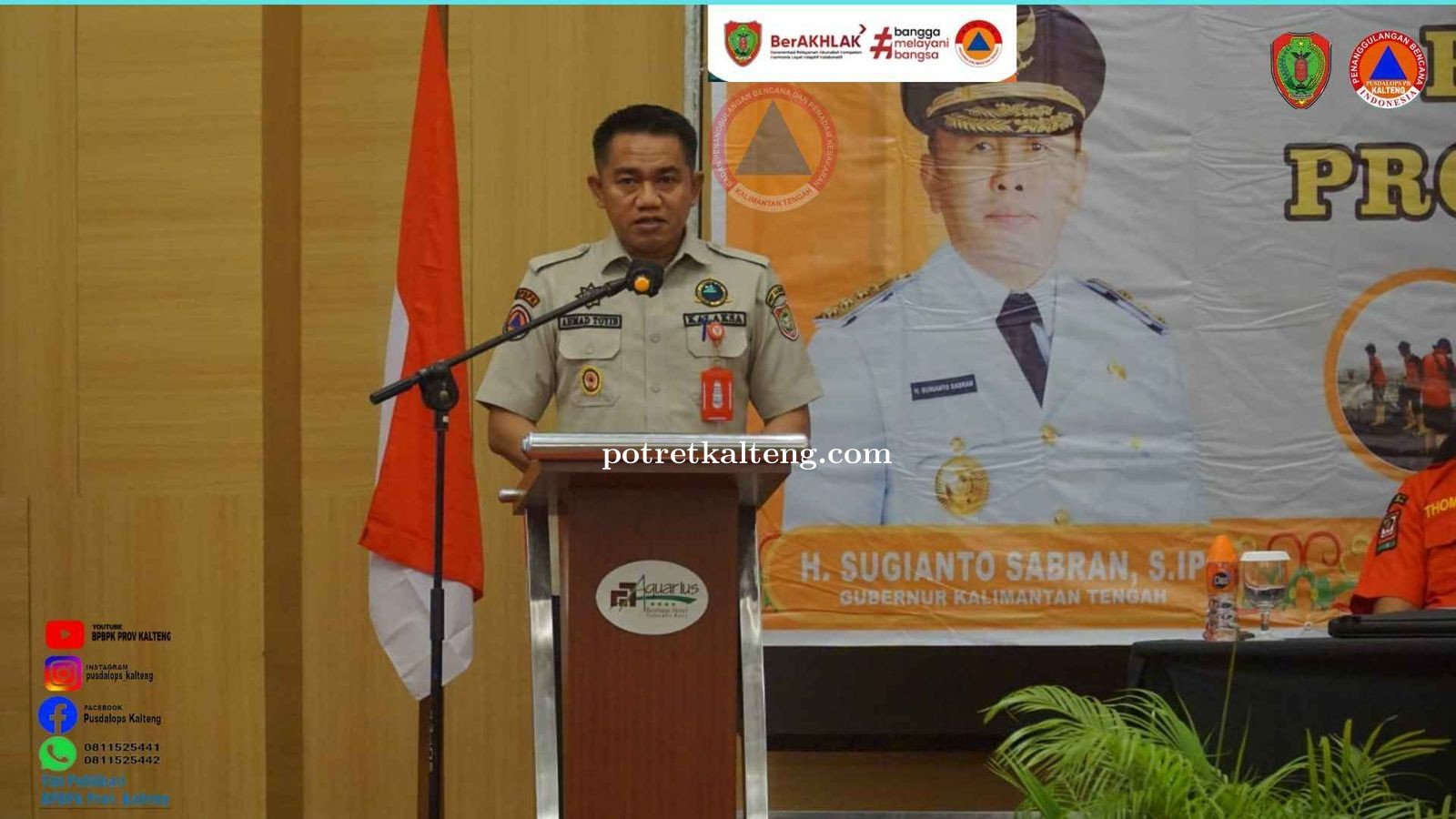 BPBPK Prov. Kalteng Gelar Rakor Evaluasi Pengendalian Karhutla 2024