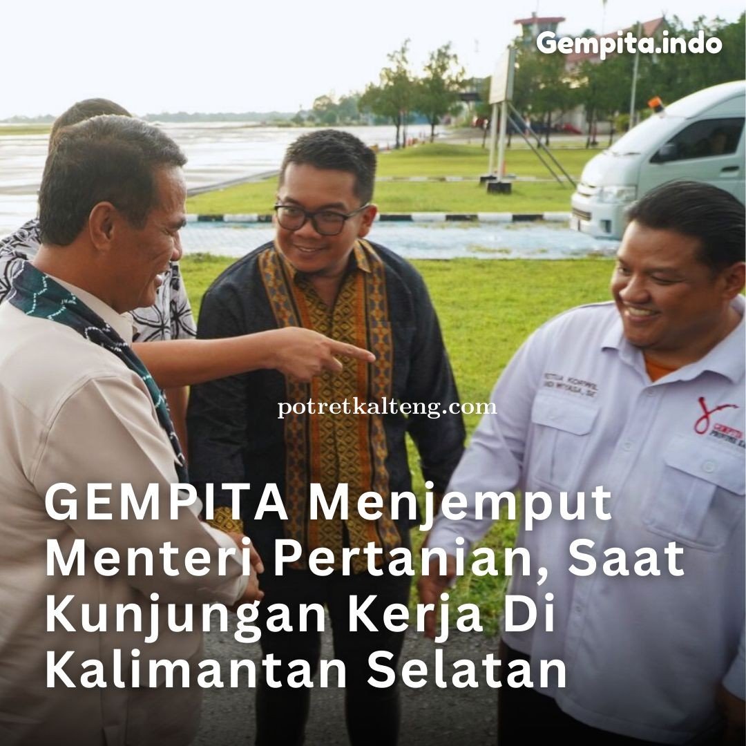 Hadiri Rakor Cetak sawah Menteri Pertanian RI Dukung Brigade Pemuda Tani Gempita Kalsel-Teng