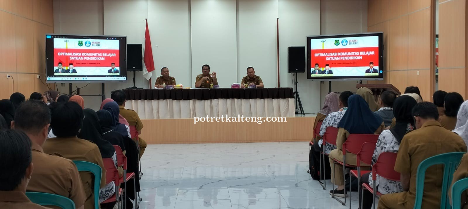 Disdik Kapuas Gelar Pertemuan Optimalisasi Komunitas Belajar Satuan Pendidikan
