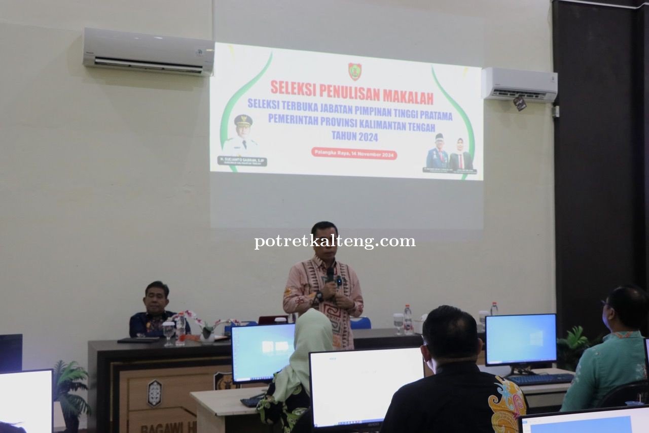 BKD Provinsi Kalimantan Tengah Gelar Seleksi Terbuka JPT Pratama Tahun 2024