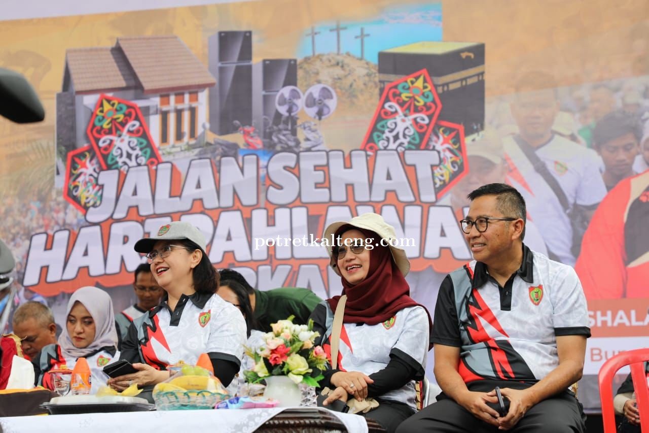 Kadis TPHP Apresiasi Jalan Sehat Hari Pahlawan yang Perkuat Semangat Bersama untuk bangun Kalteng