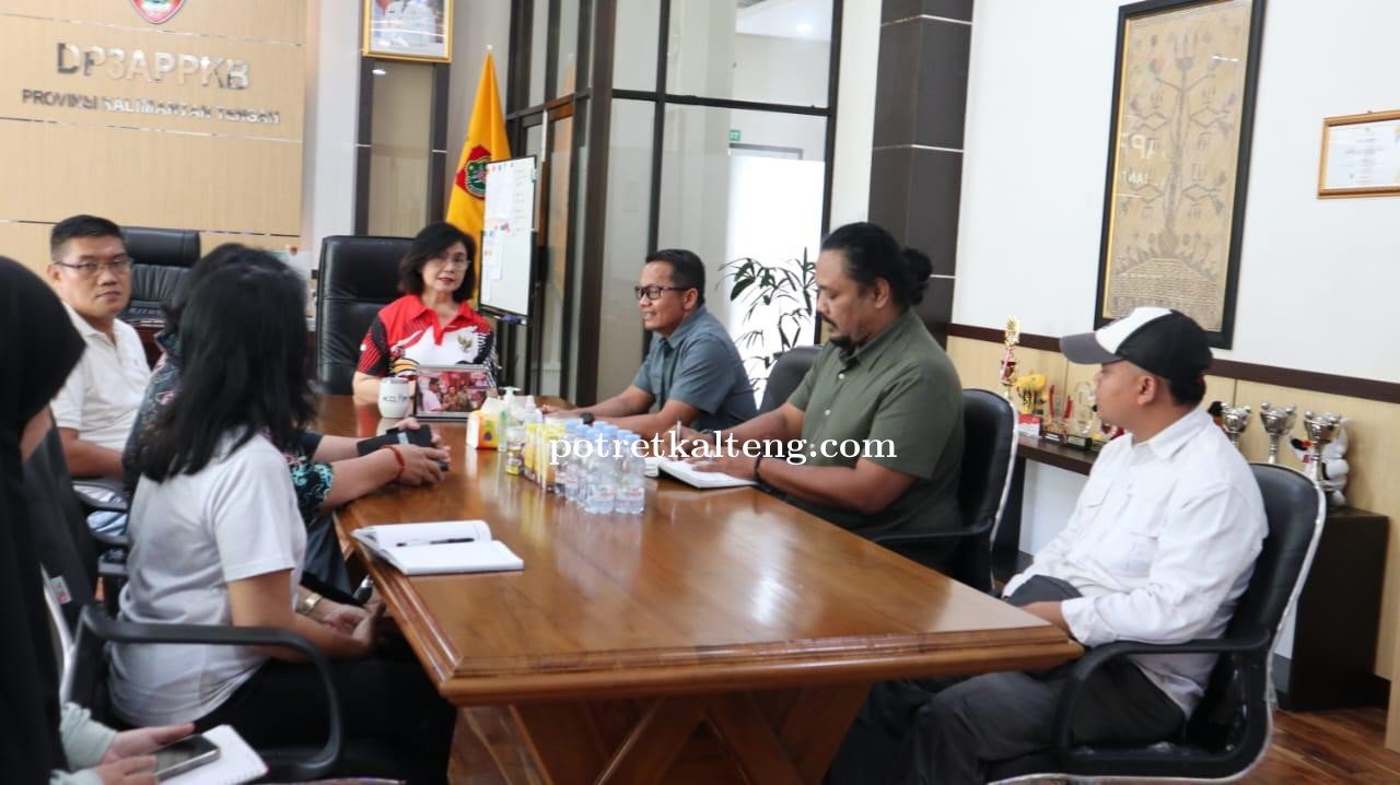 DP3APPKB Prov. Kalteng Terima Kunjungan Tim Densus 88 Anti Teror Polri