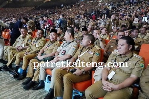 Kepala Bappedalitbang Dampingi Gubernur Kalteng Hadiri Rakornas Penyelenggaraan Pemda di Sentul