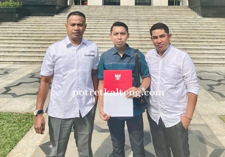 Tim Kuasa Hukum Heriyus-Rahmanto Daftar Sebagai Pihak Terkait dalam Sengketa Pilkada Murung Raya