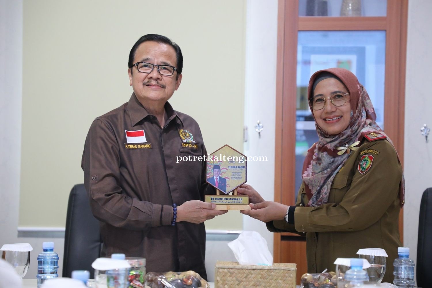 Kadis TPHP Kalimantan Tengah Terima Kunjungan Anggota DPD RI, Bahas Program Makan Bergizi Gratis