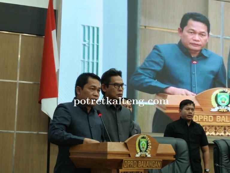 DPRD Balangan Umumkan Bupati dan Wakil Bupati Balangan Terpilih