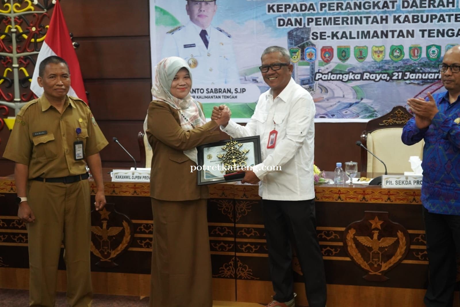 Badan Kesbangpol Provinsi Kalteng Raih Peringkat 3 Terbaik dalam Capaian Realisasi APBD 2024
