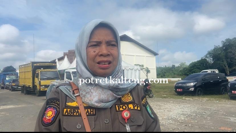 Satpol PP Balangan Siaga Jaga Ketertiban di Balangan Expo 2025