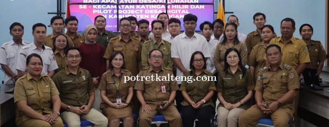 Diskominfostandi Katingan Gelar Pelatihan Teknis dan Luncurkan Pilot Project Desa Digital