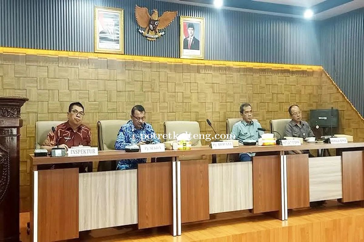 Pj Sekda Barito Utara Hadiri Rapat Evaluasi Perencanaan dan Penganggaran Daerah 2025