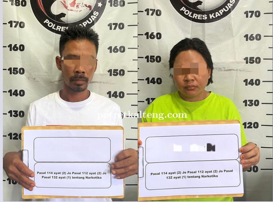 Polres Kapuas Ungkap Kasus Narkotika Jenis Sabu, Dua Terlapor Diamankan