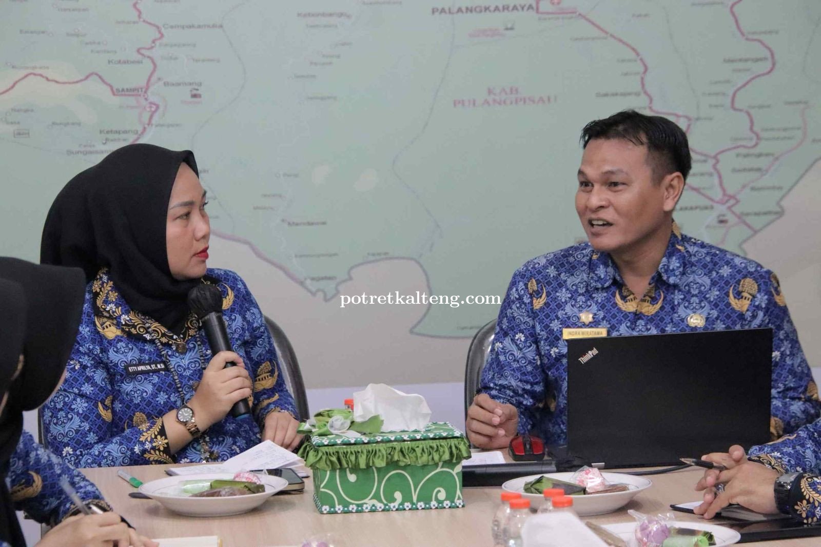Dinas PMD Kalteng dan BPBD Perkuat Sinergi Wujudkan Desa Tangguh Bencana