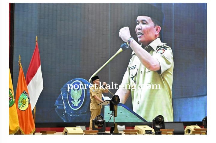 Pererat Silaturahmi, Kepala BAPPERIDA Kalteng Hadiri Halalbihalal Kebangsaan Pemprov