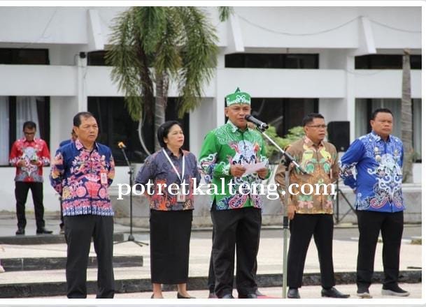 Tingkatkan Kinerja ASN, Pemkab Barito Selatan Gelar Apel Awal Tahun 2025