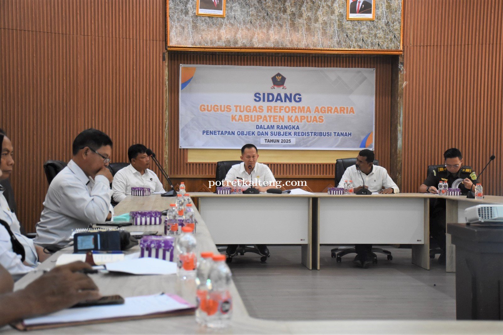 Sekda Kapuas Buka Sidang GTRA, Bahas Penetapan Objek dan Subjek Redistribusi Tanah 2025