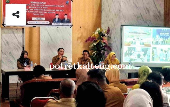 Pemkab Kapuas Gelar Sosialisasi Aplikasi SRIKANDI untuk Wujudkan Tata Kelola Arsip Digital