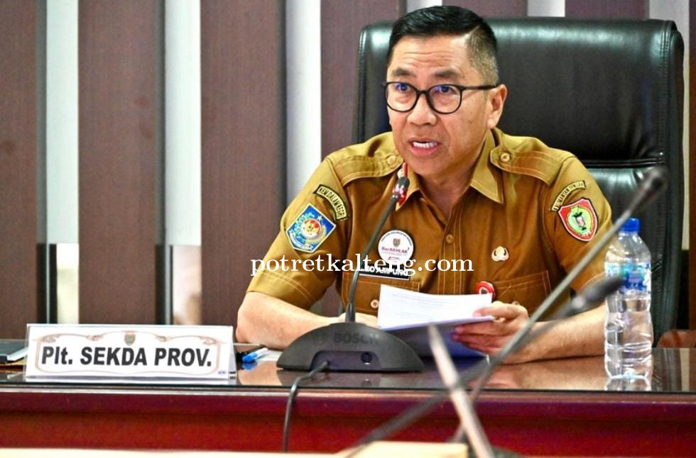 Kepala BAPPERIDA Kalteng Pimpin Rapat Konsultasi Ranwal RPJMD 2025–2029 Bersama Bangda Kemendagri