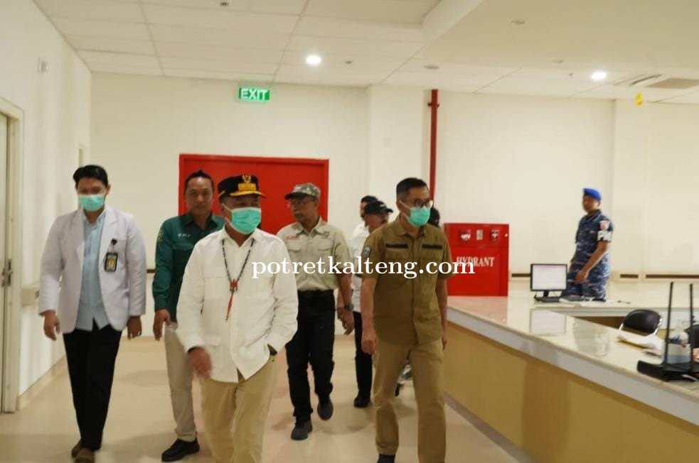 Gubernur Kalteng Tinjau RSUD Hanau, Pastikan Pelayanan Kesehatan Masyarakat Terpenuhi