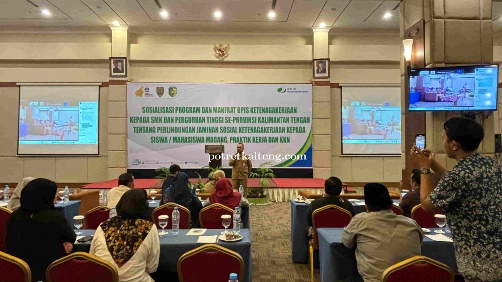 Disnakertrans Kalteng Dorong Perlindungan Jaminan Sosial bagi Siswa Magang dan Mahasiswa KKN Lewat B