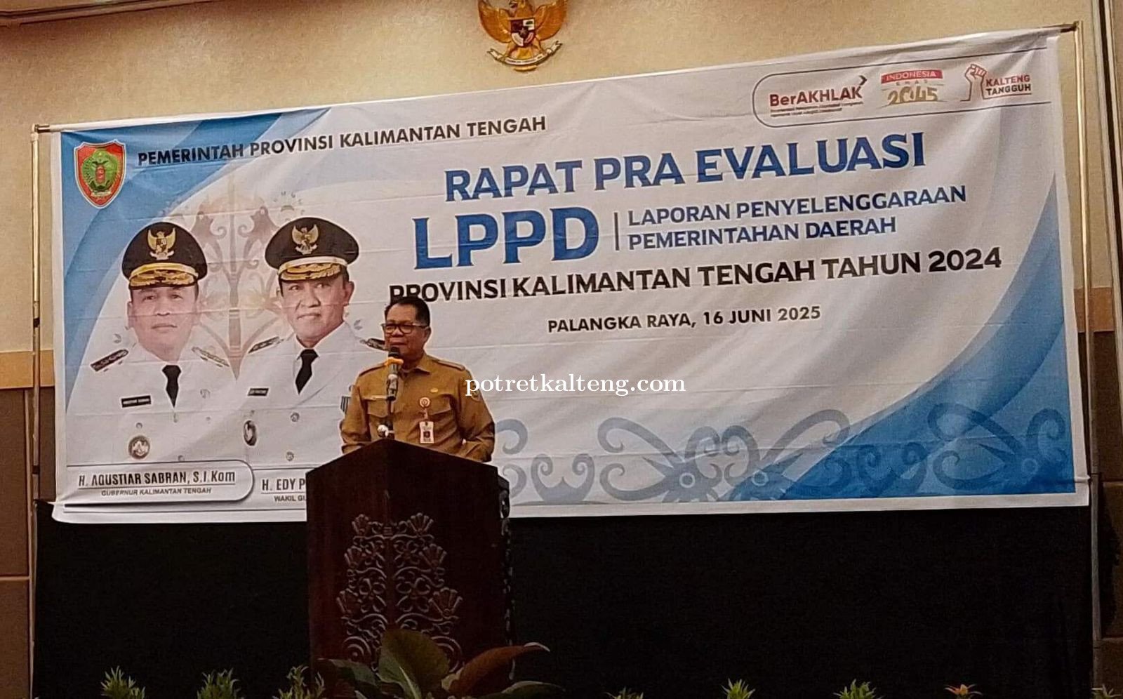 Pemprov Kalteng Gelar Rapat Pra Evaluasi LPPD 2024, Tunjukkan Kemajuan Signifikan dalam Tata Kelola