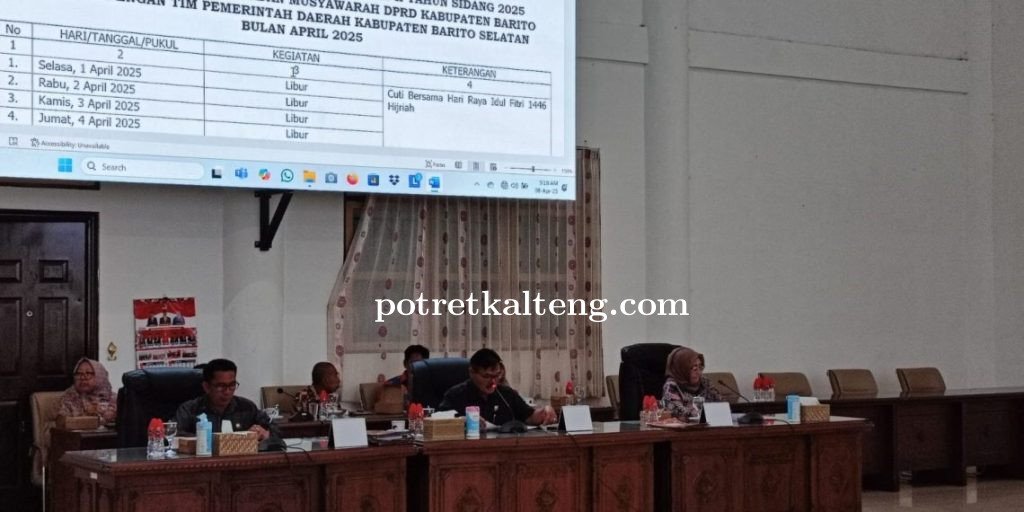 DPRD Barito Selatan Resmi Bentuk Pansus Telaah LKPj Bupati 2024