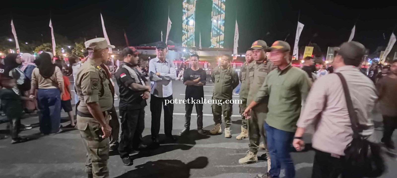 Satpol PP Kalteng Dukung Suksesnya Huma Betang Night 2025, Wujud Nyata Komitmen Lestarikan Budaya da