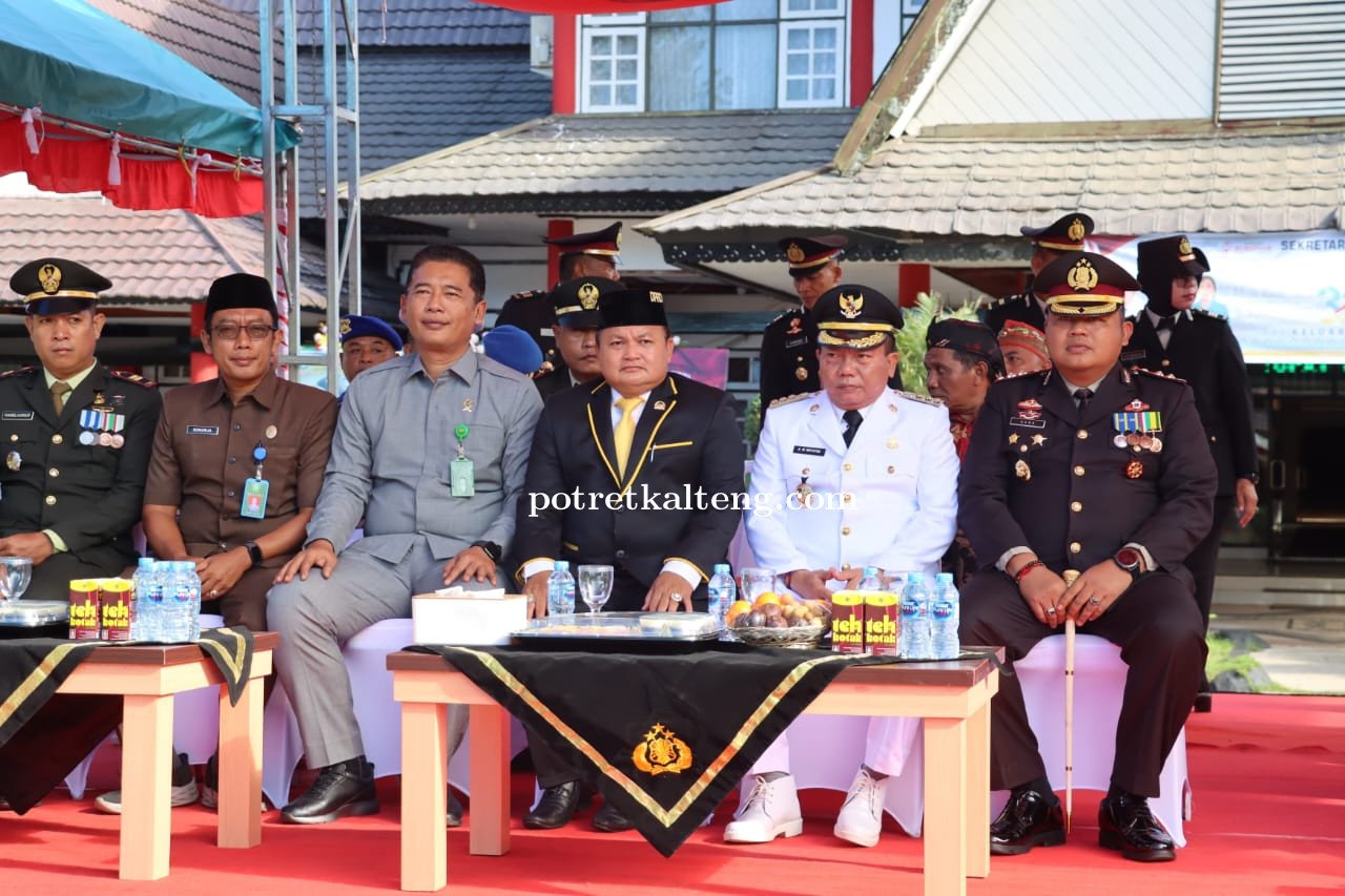Kapolres Kapuas Pimpin Upacara Hari Bhayangkara ke-79 Tahun 2025