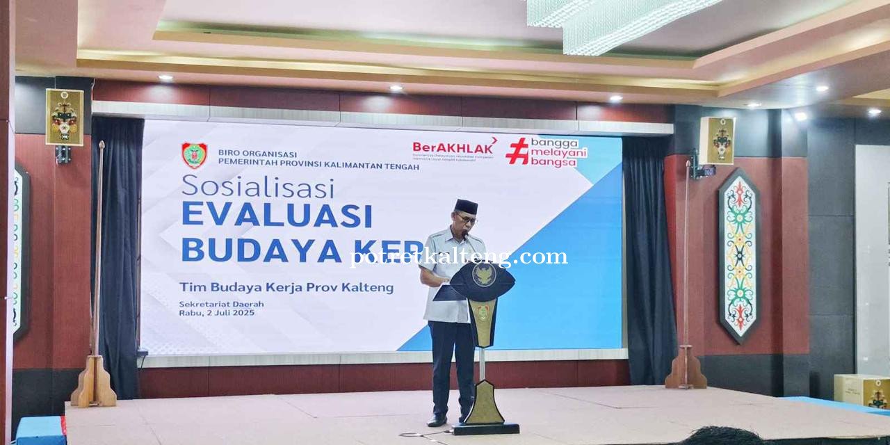 Biro Organisasi Kalteng Gelar Sosialisasi Budaya Kerja ASN BerAKHLAK, Dorong Profesionalisme dan Pel