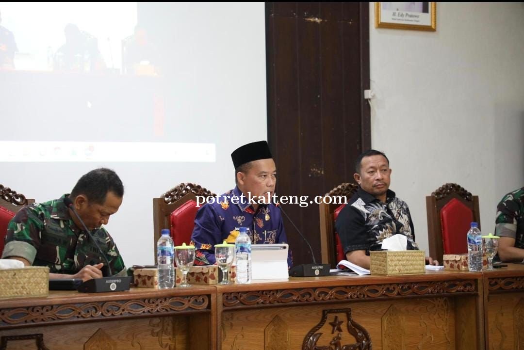 Perkuat Ketahanan Pangan Daerah, Kadis TPHP Kalteng Pimpin Rakor Percepatan Tambah Tanam Tahun 2025