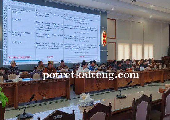DPRD Kalteng Susun Agenda Kerja April 2025, Perkuat Sinergi Eksekutif dan Legislatif