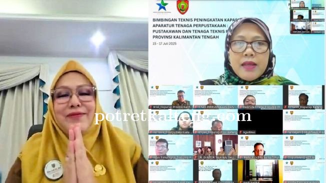 Dispursip Kalteng Selenggarakan Bimtek Tenaga Perpustakaan, Dorong Penguatan SDM dan Budaya Literasi