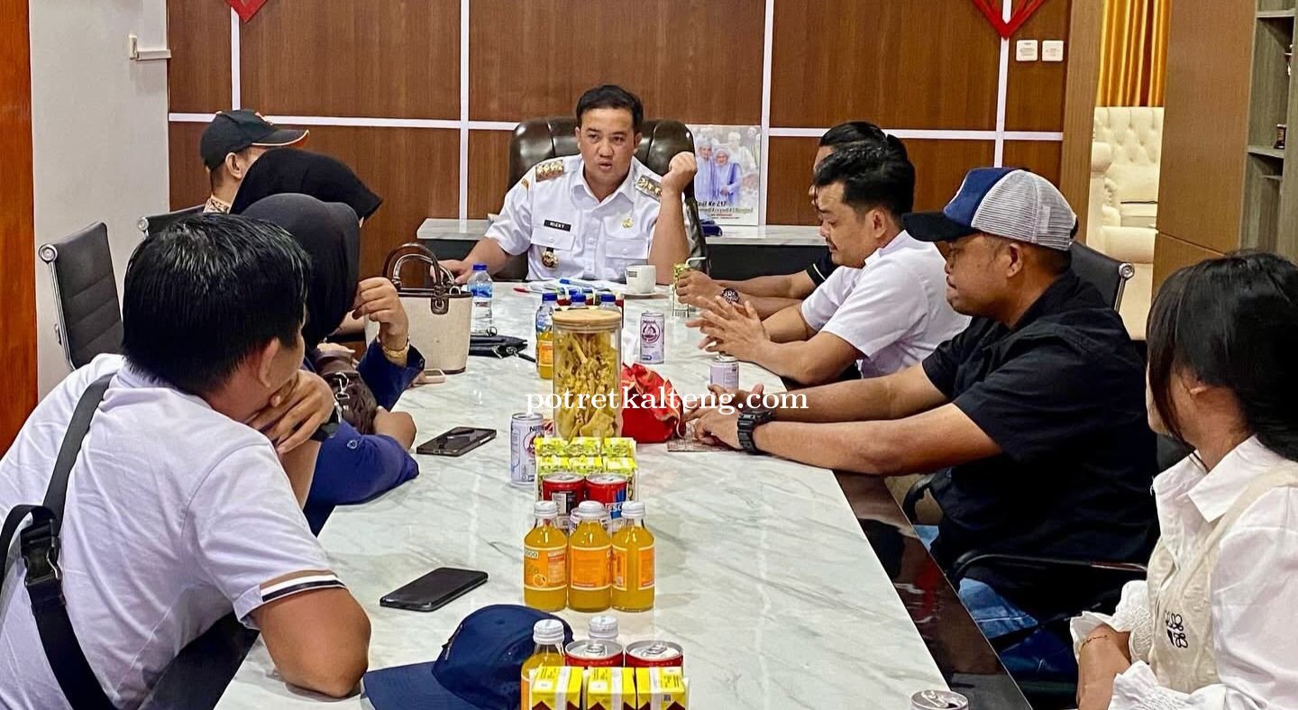 Bupati Lamandau Terima Audiensi Bersama PWI dan SMSI: Bangun Sinergi untuk Kemajuan Daerah