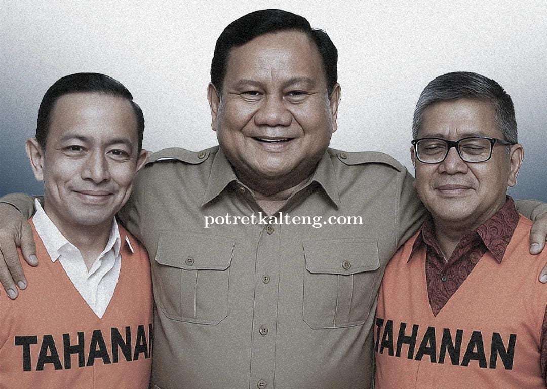 Prabowo Mainkan Kartu Politik : Tom Lembong dan Hasto di Bebaskan