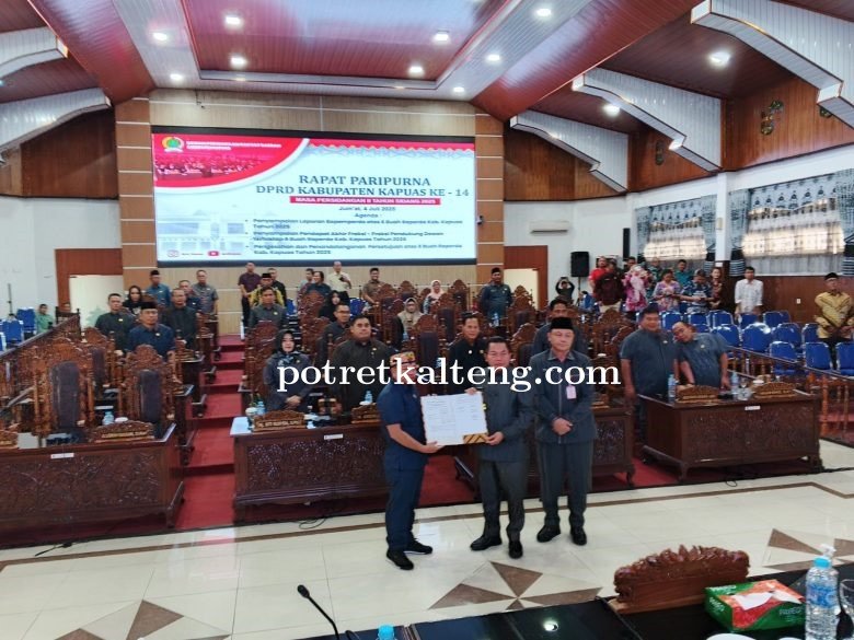 DPRD Kapuas Setujui Enam Raperda Strategis Jadi Perda