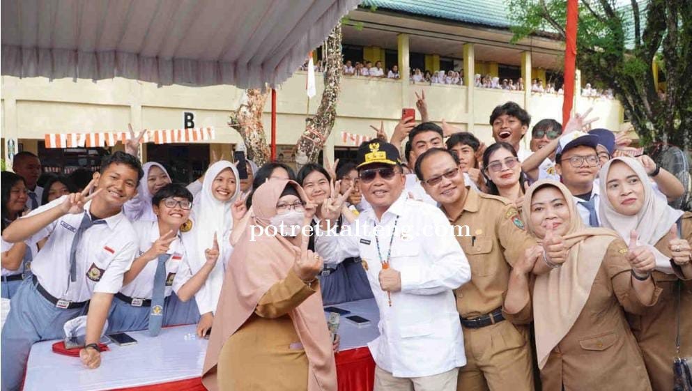 Gubernur Kalteng Buka Pemeriksaan Kesehatan Gratis di SMAN 2 Palangka Raya: Wujud Komitmen pada Gene
