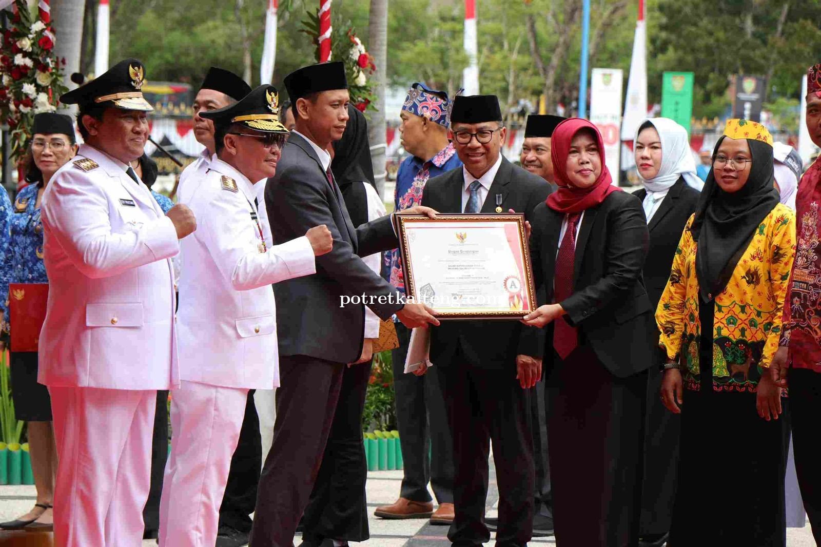 BKD Kalteng Raih Penghargaan Terbaik I Implementasi AKIP 2024