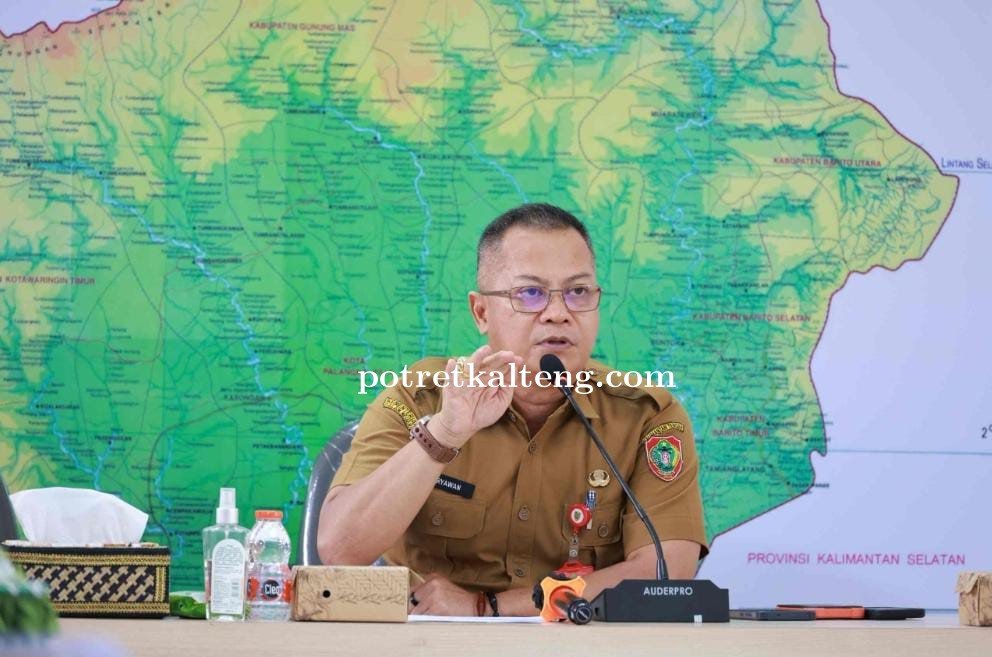 Pemprov Kalteng Gelar Rapat Progress Pengumpulan Data Desa